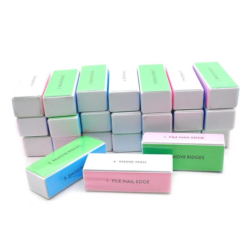 Professional Hot Sale Grit Nail Buffer Block Bulk Buffing Blocks For Salon Block Sanding Buffer
