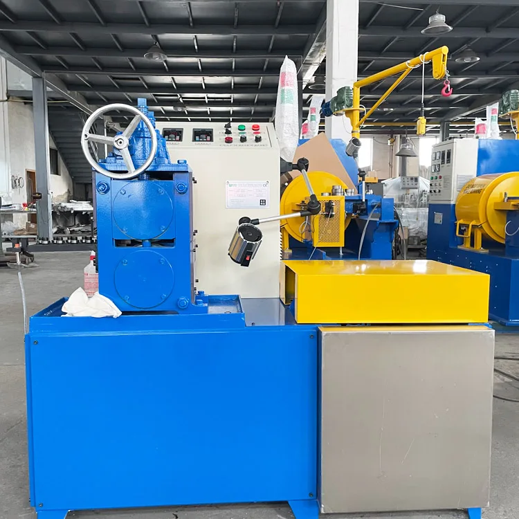 Cable Outer Casing Wire Flattening Machine