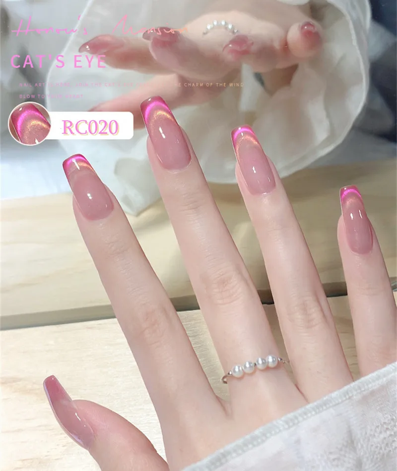High quality cat eye gel long laser Diamond Crystal Cat Eye Gel Polish for nails