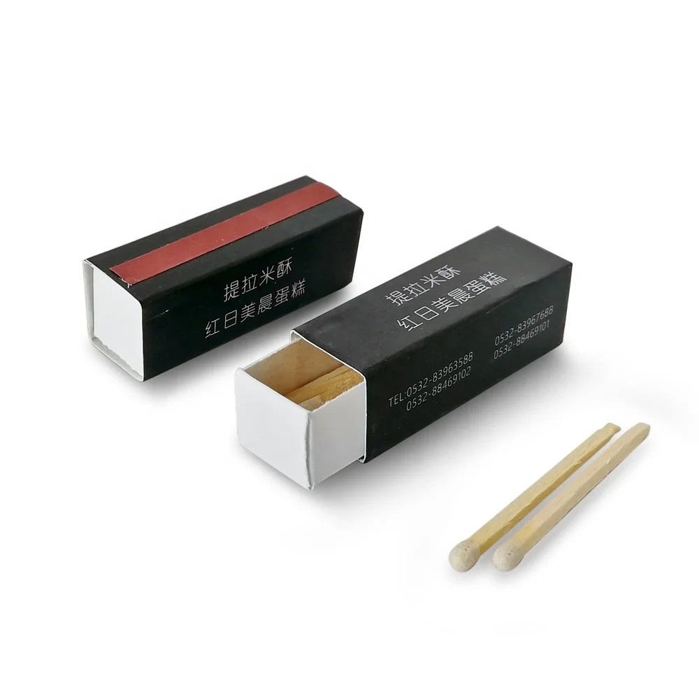 hot sale lighter match boxes in bulk long matches matchbox black lipstick matches