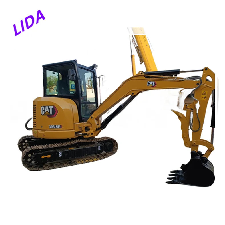 Оригинальный японский гусеничный экскаватор CAT303.5E CR 3-тонный мини-экскаватор для небольших фермерских 303 5 CAT303.5 продажа как горячие пирожки