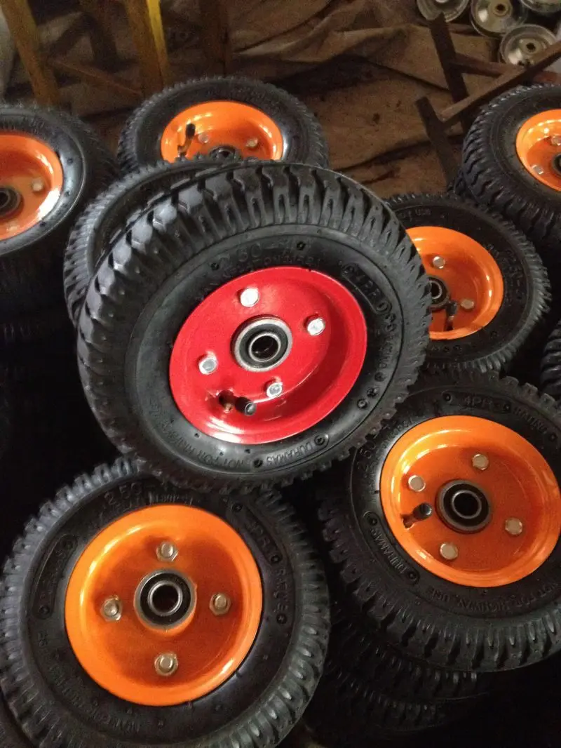 8inch 200mm 2.50-4 pneumatic wheel for air compressor