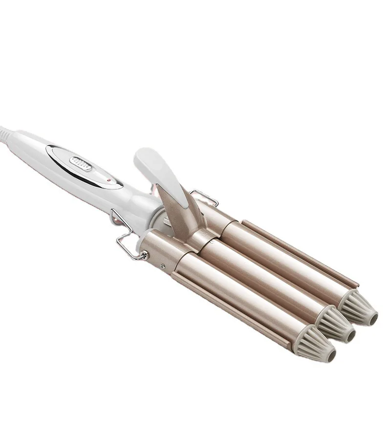 Щипцы для завивки волос с тремя трубками, беспроводной утюжок для завивки волос