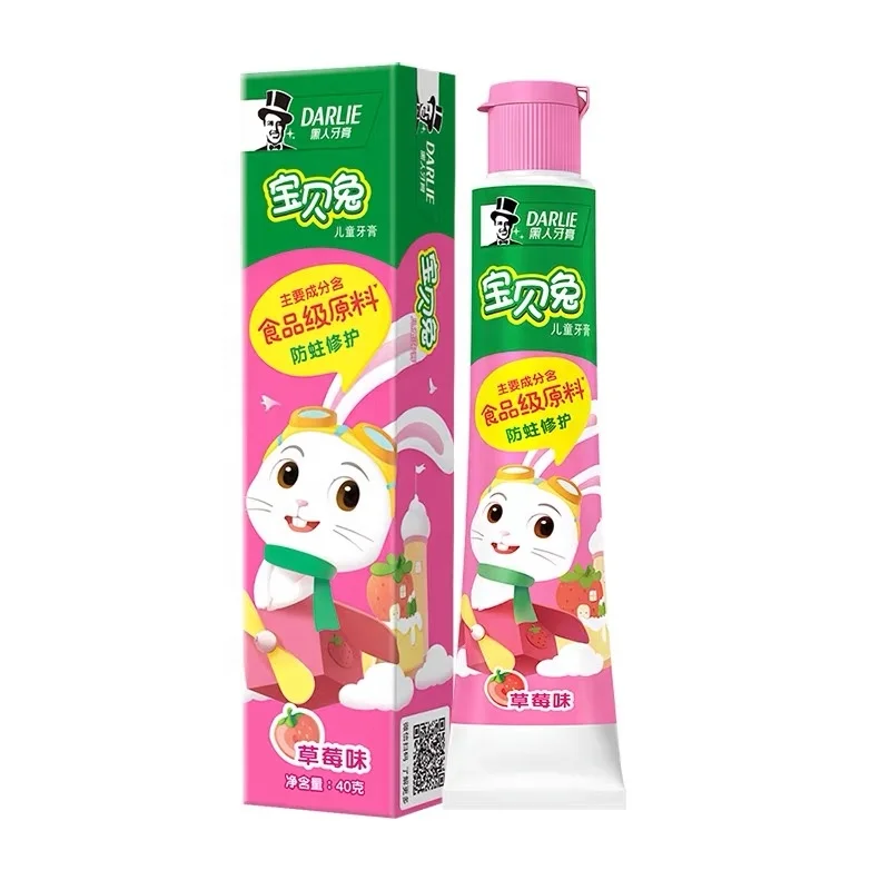 DARLIE factory direct sell food grade ingredients fluoride anti-cavity gums care oral cleaning toothpaste for kids