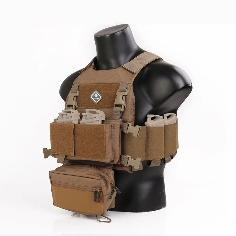  Многофункциональный Военный Камуфляжный армированный жилет Emerongear для полицейских и боевых действий тактический с карманами военных игр