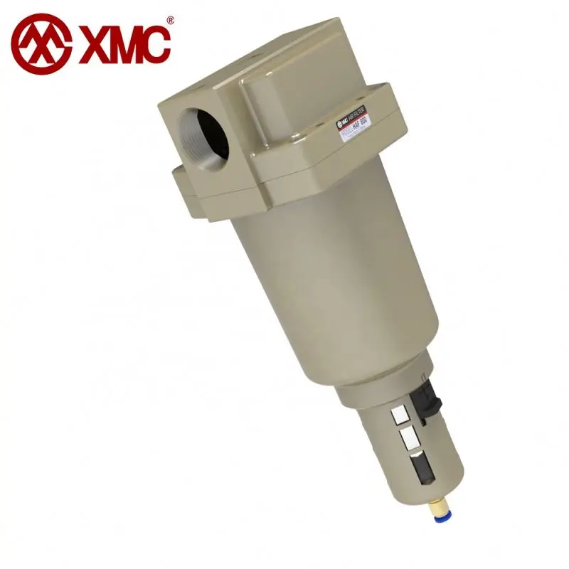 XMC Air Industrial Filter Port Size G 1 1/2 in Pneumatic Air Compressor SMC Bowl Type Oil Water Separator