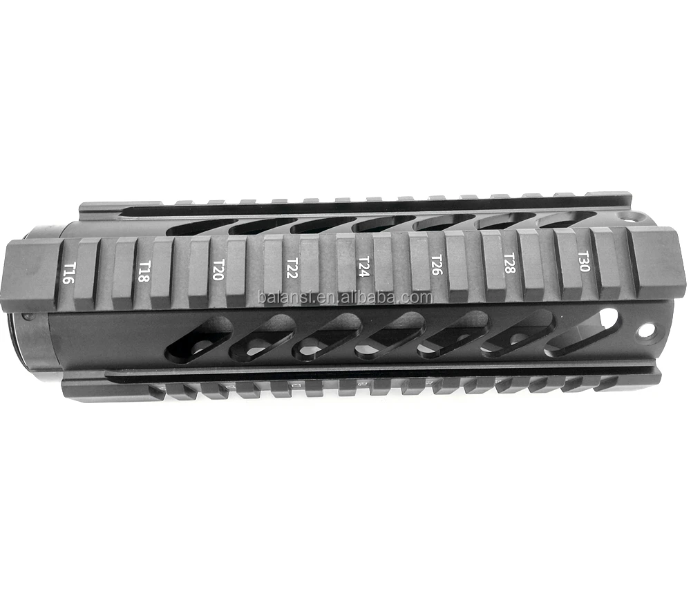 7 inch M4 M16 Free Float Quad  ar 15 Handguard Picatinny Mount 7 inch for ar15  m4 m16
