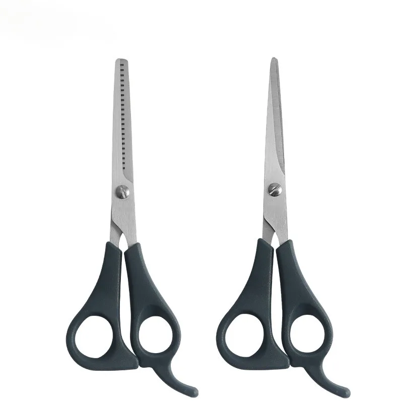 New Stock Arrival stainless steel PP handle barber scissors professional for adult children