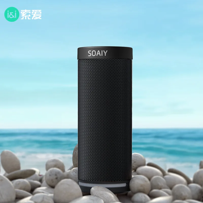 E12 IPX6 Водонепроницаемый 10 Вт высокомощный наружный портативный karoke midrange глубокий бас tws-динамик с микрофоном