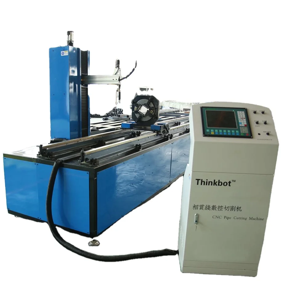 
Seanior 2020 NEW 4AXIS cnc plasma square and round steel pipe metal tube cutting machine 