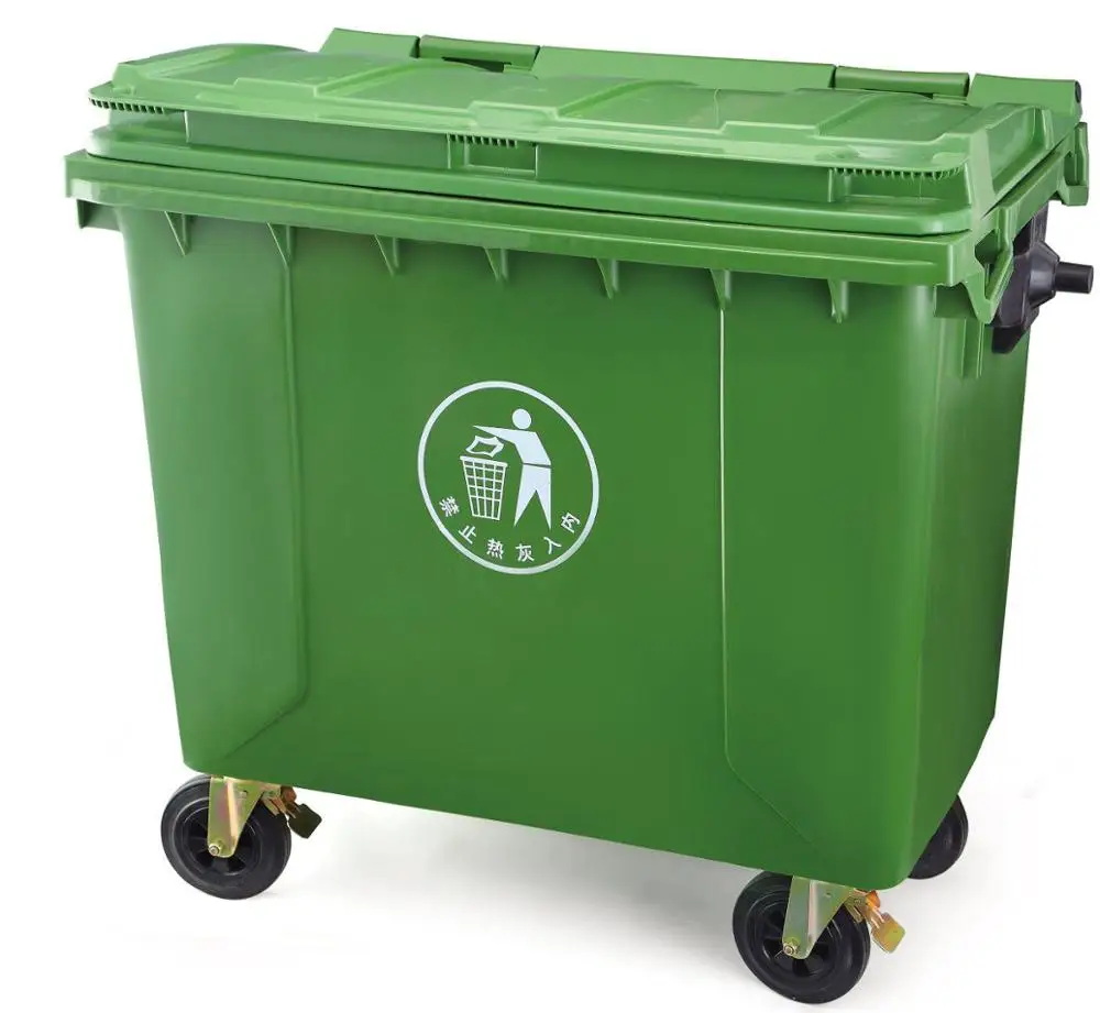 1100l dust bin trash trash bin waste outdoor garbage bin