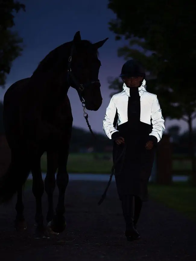 Best  horsing riding long winter rain coat