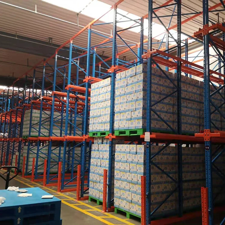 High quality warehouse storage racking system drive-in pallet racking