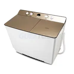 Полуавтоматическая двухванночная бытовая стиральная машина с большой мощностью