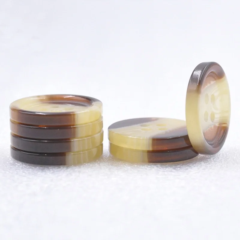 polyester  horn effect Suit  shirt buttons trousers buttons coat buttons