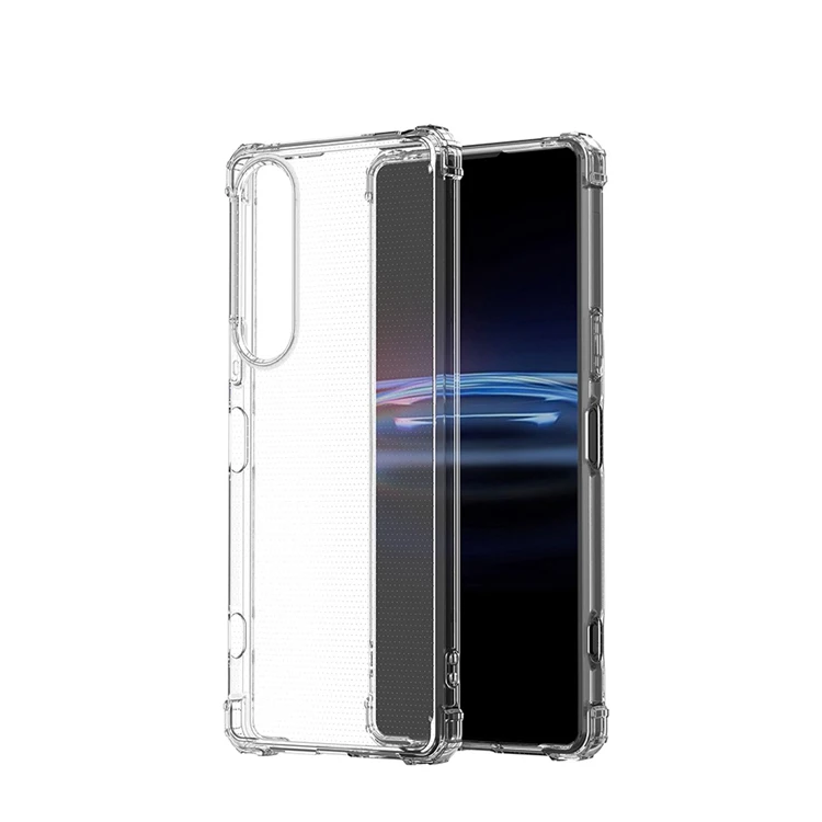 Factory price 1.5mm Transparent Grade drop proof tpu Mobile Phone Bags & Cases for Sony Xperia 1 V 2023 5 V 1 V 10 phone case