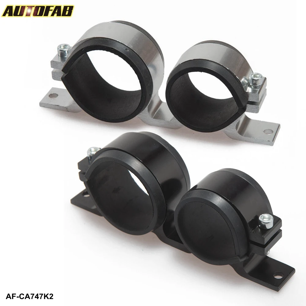 Twin Dual Double 044 fuel pump & Filter Mounting Bracket Anodized Aluminum Bracket For Audi A4 Quattro B5 AF-CA747K2