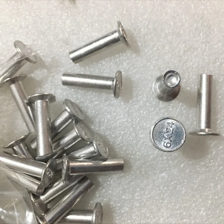 6mm 8mm Widely used for Chinese bus brake lining aluminum solid rivet