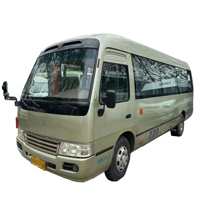 High quality convenient used mini tour bus Toyota 19seats for sale
