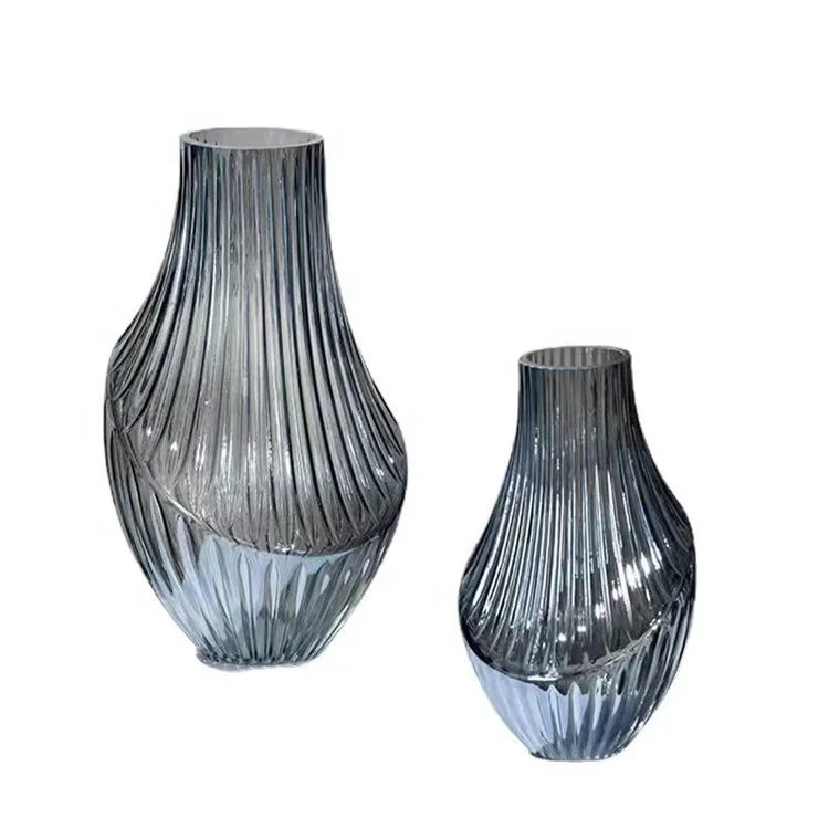 WONDER   European Glass Vases  Creative Living Room Decoration Vases Wedding flower vase