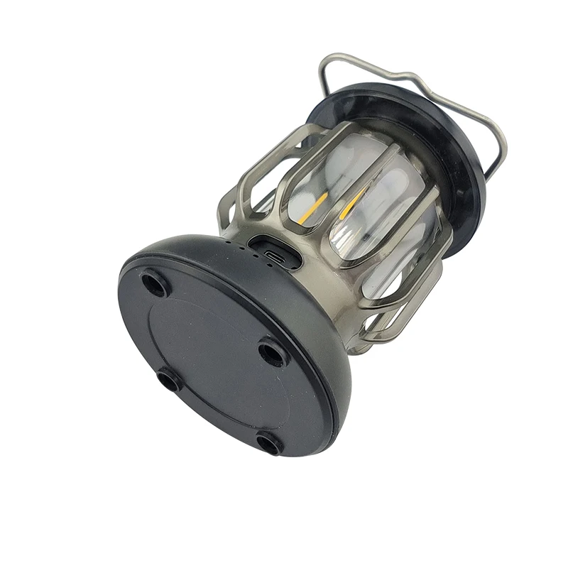 Old-fashioned Vintage Retro Hiking Tent Light Led Rechargeable Dimming Lamp Outdoor Portable Camping Lantern Lights