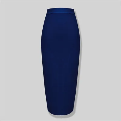 
Plus Size Knee Length Bandage Skirt for Women Pencil Skirts Casual Dress 