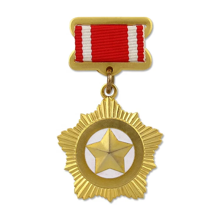 Оптовая продажа металлическая Золотая сувенирная награда