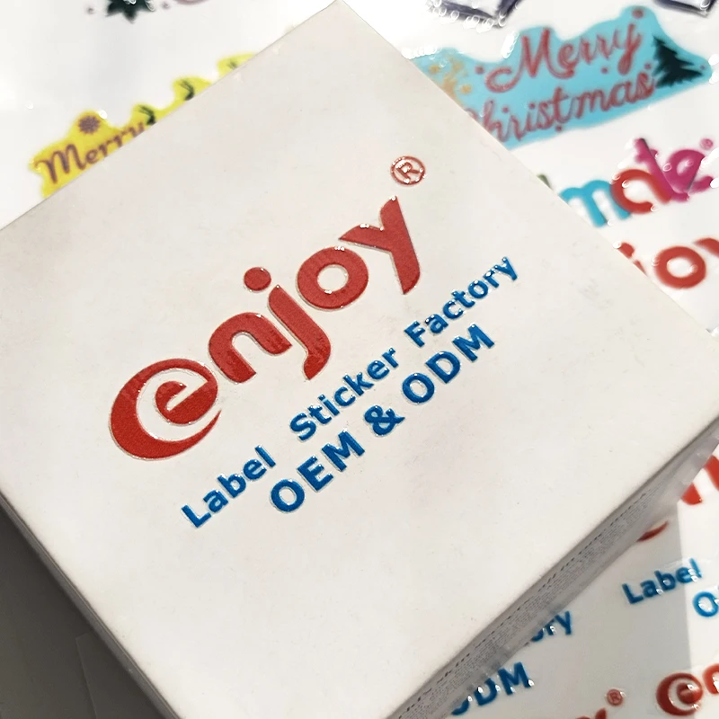 Custom Uv transfer stickers crystal stickers  pressures brand logo print dry ink code transfer label