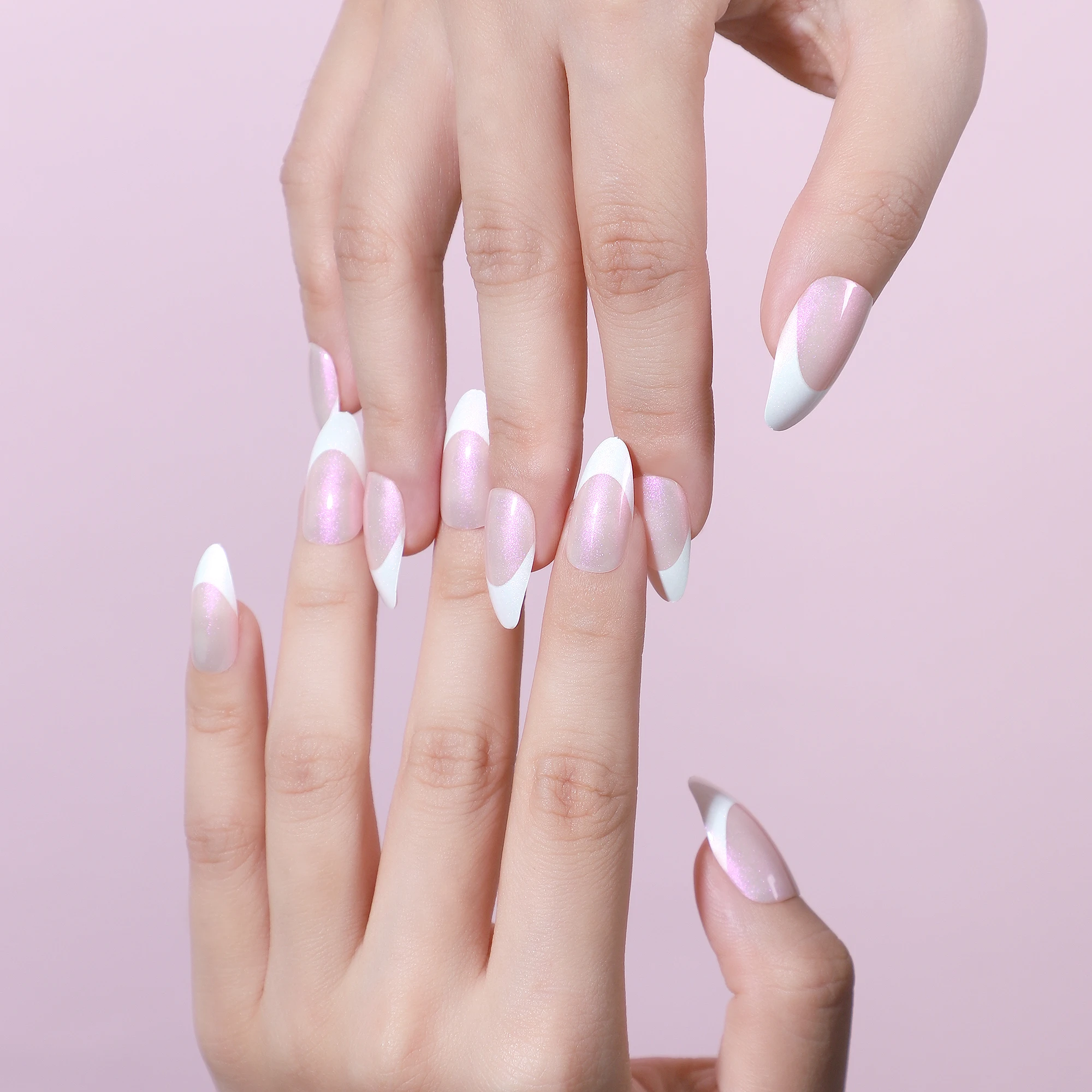 High Quality Fashion Trending Artificial Fingernails Low Price Wholesale Best Quality 24 Pcs Art Nails Press On Nails