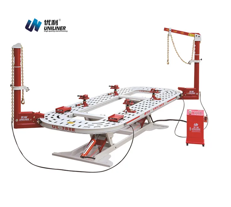 Vertical design car frame machine UL-388E chassis straightening bench body repair equipment auto collision repair system