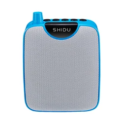 SHIDU M500 Wired Bluetooth Voice Amplifier Rotating And Detachable Belt Clip Support TF Card & U Flash Disk And Audio Encoding