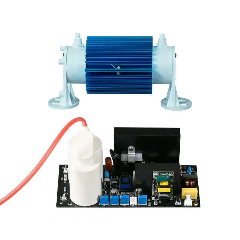 Double air-cooled quartz tube 10G ozone discharge tube ozone machine components wholesale