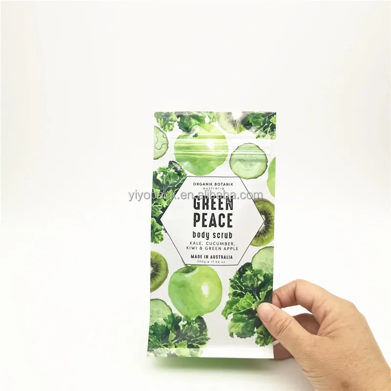 Food Packaging Flexible Plastic Dry Flour Rice Bags Flat Bottom 5kg Agriculture Seeds Bean Packing Bags