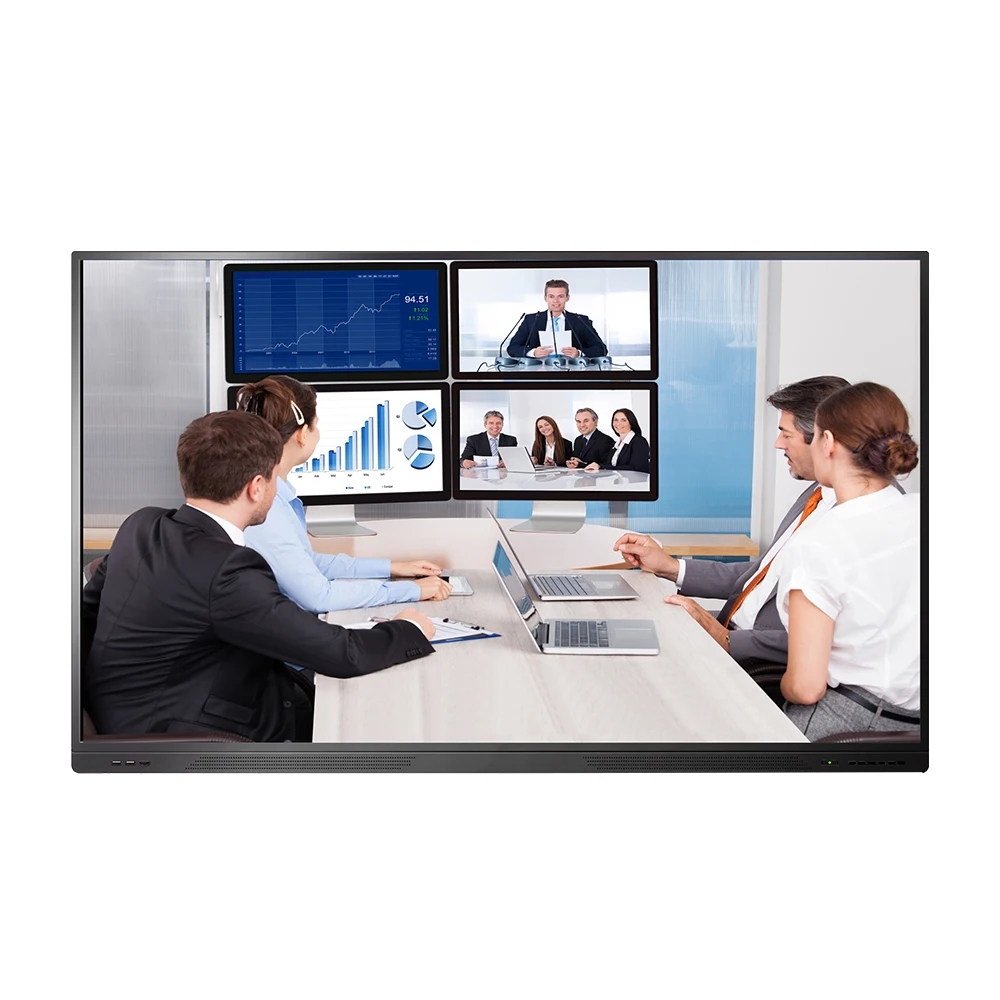 
Hot Sale High Quality 4K UHD 86 inch Multi Touch Screen TV Education Teaching Led Touch Screen Interactive Whiteboard 