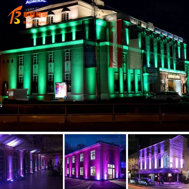 Dynamic White RGB RGBW wall wash Lights bar Outdoor wall lamps DC24V dmx bridge 18W led wall washer Light