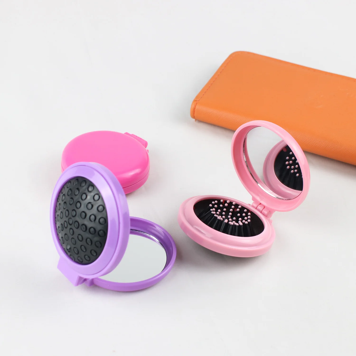 MJ Overstock частная портативная зеркальная щетка для волос, щетка для мокрых волос без спутывания