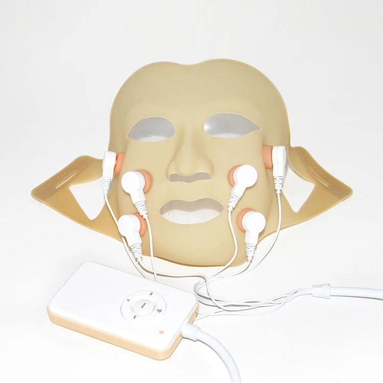 Led Beauty Skin Care Electric Face Mask Electric Face Massager Vibrating Facial Mask