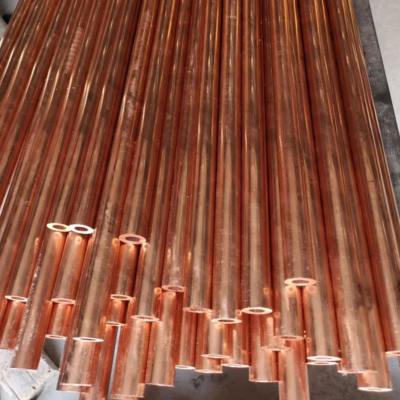 China Wholesale Copper Straight ASTM C10100 C10200 Copper Tubes / Copper Pipes