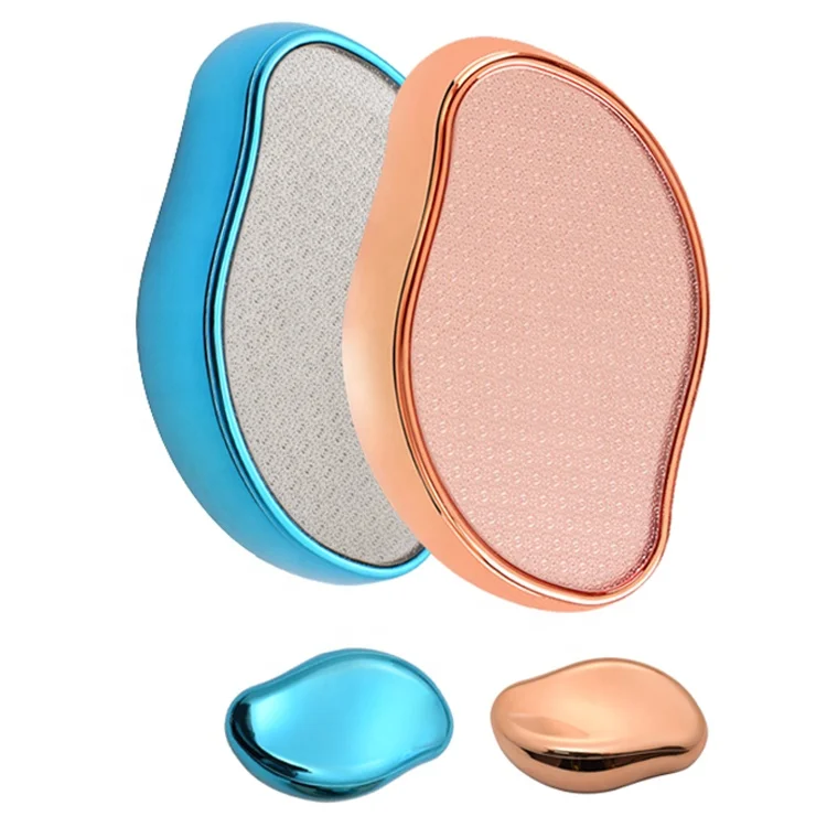 Stock wholesale mango shaped glass foot file