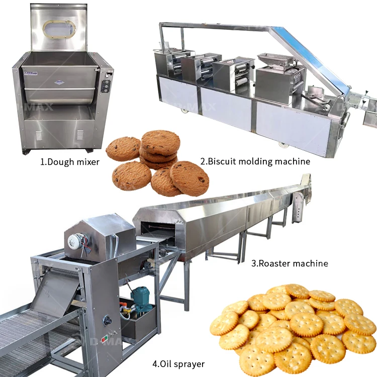 High performance biscuit making machine biscuit production line small biscuit making machine