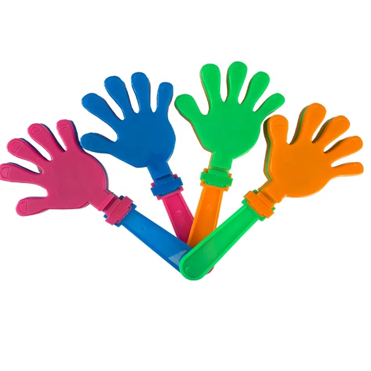 
wholesale pp environmental protection non-toxic plasic handclap for child 