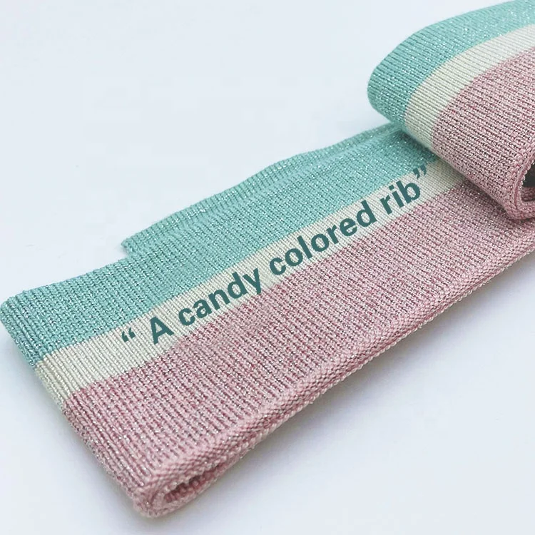 
1 * 1 custom logo rib coat cuff collar 