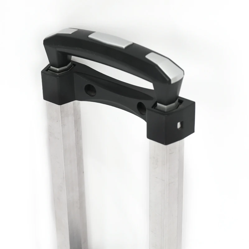 Baoyu Factory Luggage Trolly Handle Telescopic Luggage Handle Wide Hardware Push Button Luggage Handles