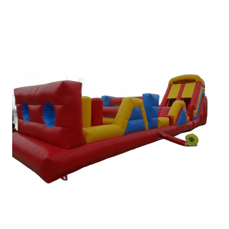 Outdoor Game Race Large Obstacle Course Equipment Big Kids Obstacle Course Inflatable