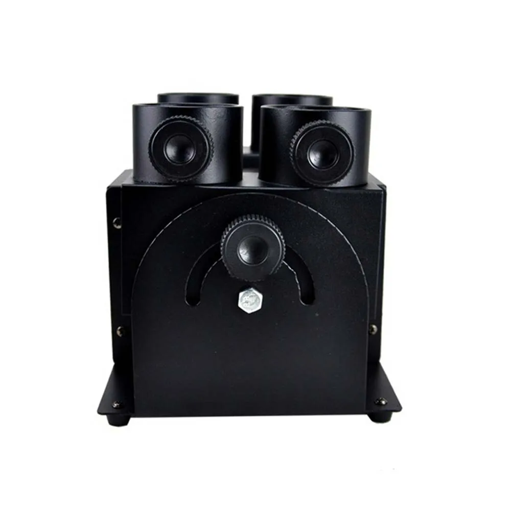 120W 4 Heads Electronic Confetti Launcher Machine with DMX Control for Wedding Birthday Confetti Cannon