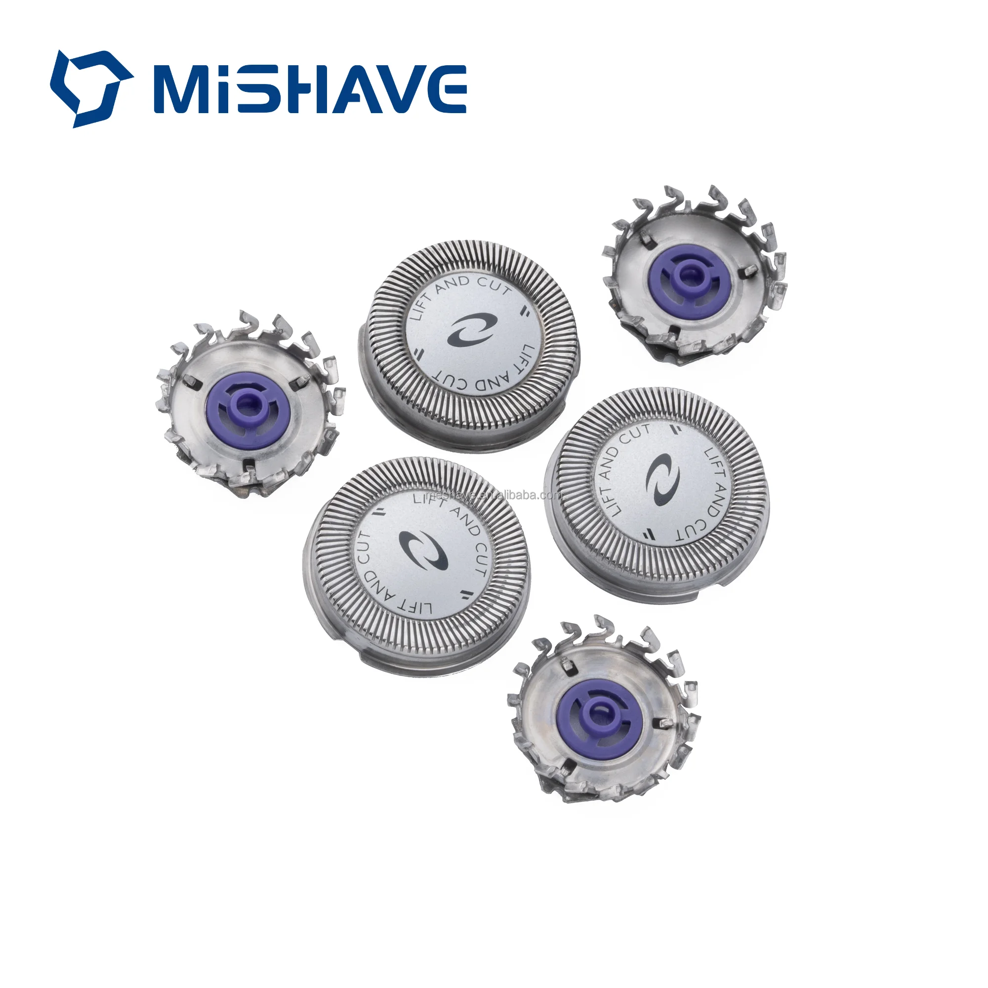 Hot sale High Quality Replacement Shaver Heads HQ55 HQ56 Double layer Blades 3Pcs for Philips HS190 HQ6990 HQ300 HQ442 HQ916