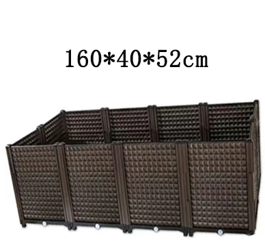 Planting Box Vegetable God Tool Extra Large Clearing Warehouse Family Balcony Outdoor Deepening Plastic Flower Pot Slot