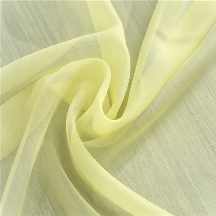 100% Polyester curtain voile fabric 1*1 for curtain