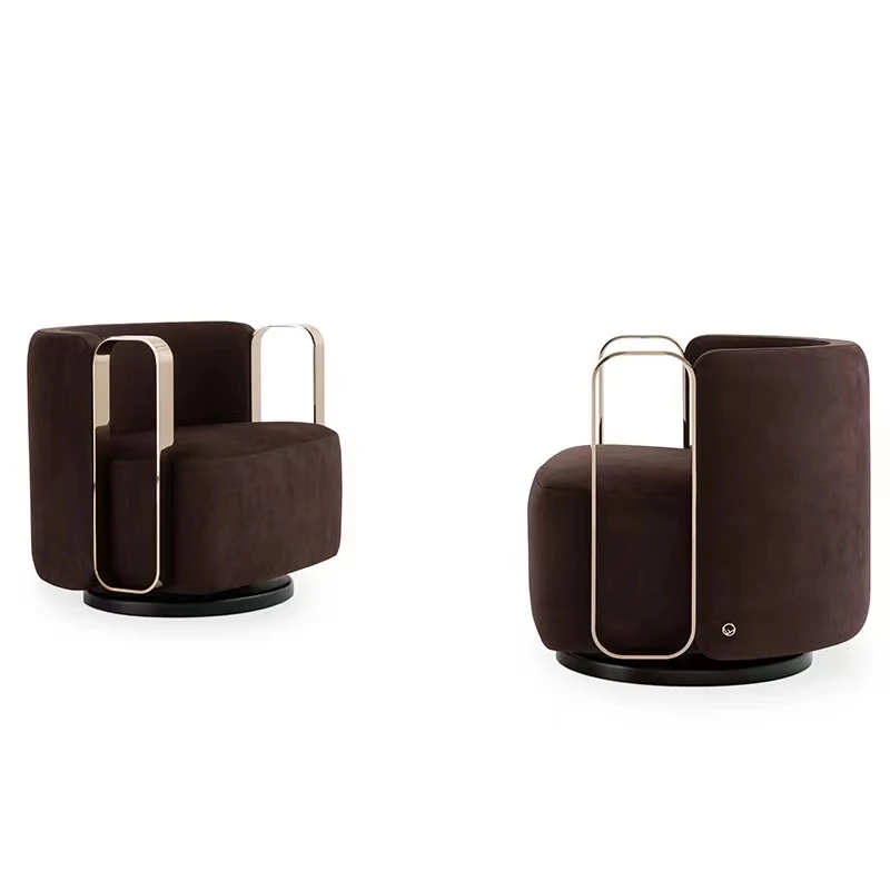 Made in China with Precision - A Stylish Stainless Steel and Fabric Leisure Chair