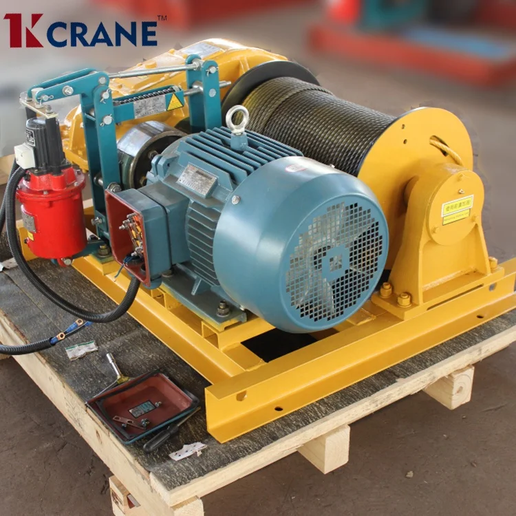 Mechanical Cable Pulling Winch Machine Electric Winch Price